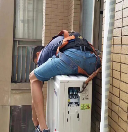 天柱空调移机